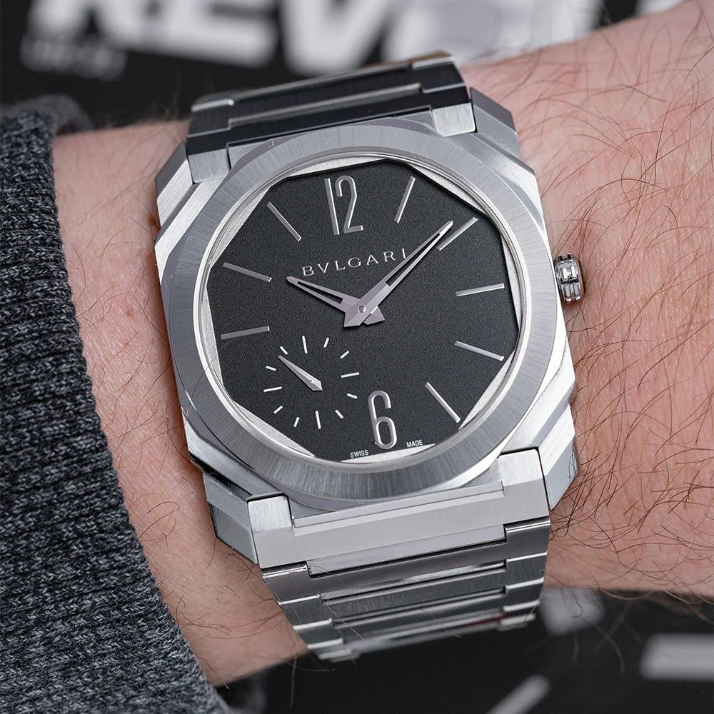 2020 Bulgari Octo Finissimo Automatic Black – Ref. 103297 - The Arabian Watches