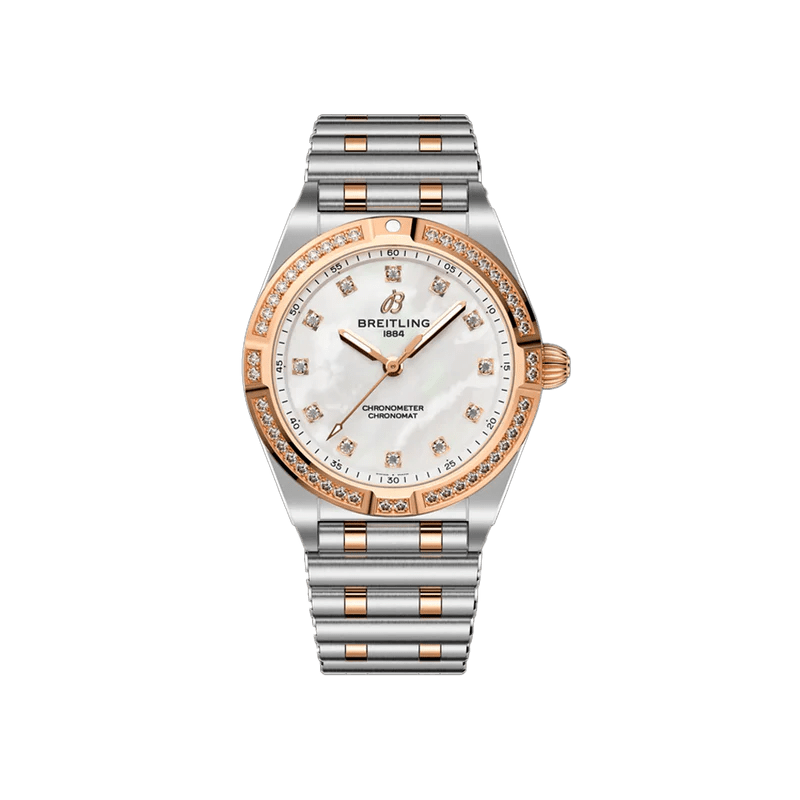 Breitling Chronomat Quartz 28mm Ladies Watch – Ref. U72310531A1U1 - The Arabian Watches