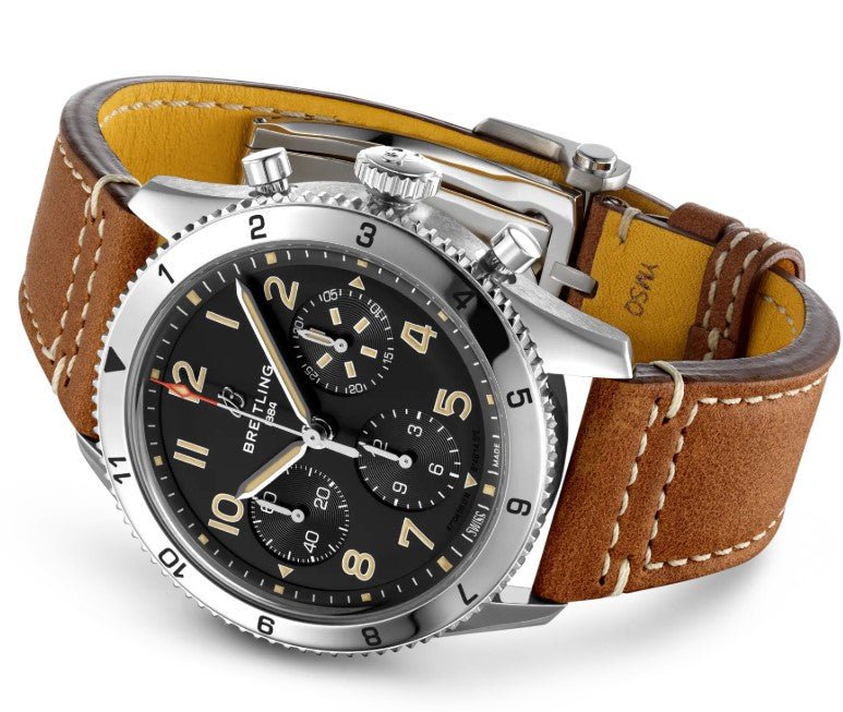 Breitling Classic AVI Chronograph 42 P - 51 Mustang A233803A1B1X1 - The Arabian Watches