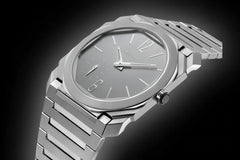 Bvlgari Octo Finissimo Automatic Men’s Watch – Titanium Case & Bracelet | Swiss Made Luxury Timepiece - The Arabian Watches