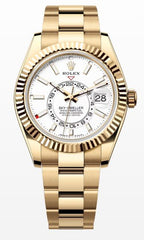 Rolex Sky - Dweller Oyster, 42 mm, yellow gold Reference 326938 - The Arabian Watches